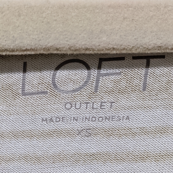 Loft Outlet Tie front Top - Picture 3 of 3